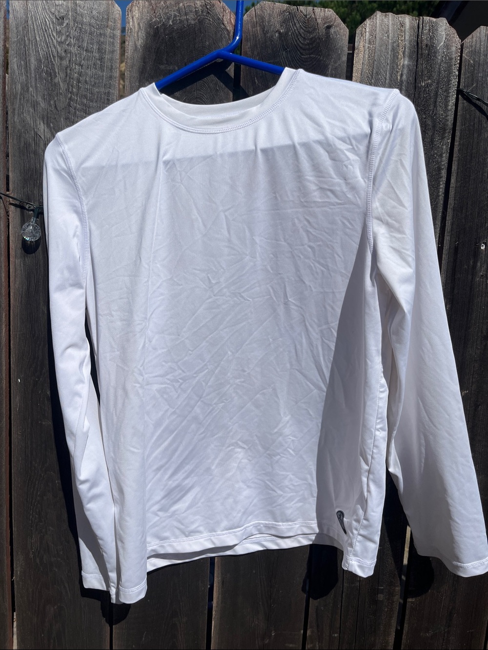 wonder nation White Long Sleeve Performance Tee